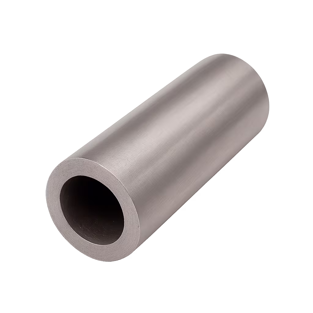 Barra hueca de acero inoxidable ideal para estructuras ligeras y resistentes.